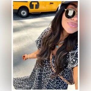 Dressed in LALA Black and White Maxi Dress